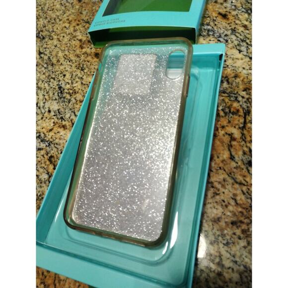 Kate Spade New York Mirror Ombre iPhone Xs Max Case, Silver - Picture 5 of 8